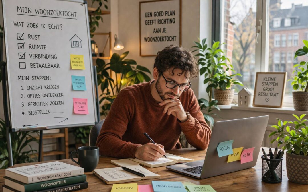 Je woonvraag scherp krijgen: zo stop je met rondkijken en ga je gericht zoeken